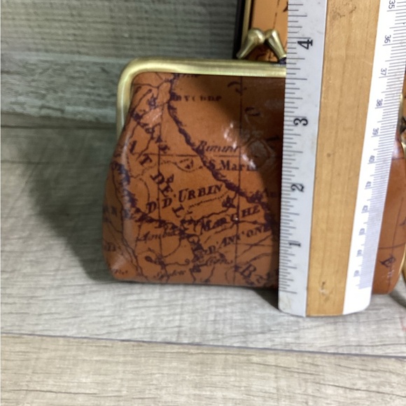 Patricia Nash Borse Coin Purse Riot Rust New - Picture 5 of 5